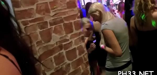  Yong girls fucked hard after dance and swallowed  tons of sex goo